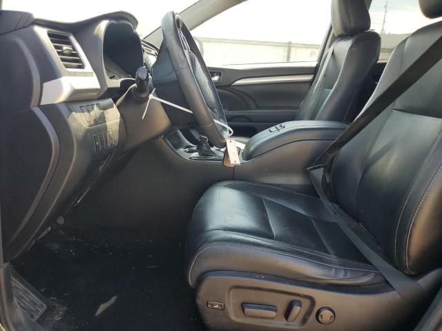 5TDJKRFH2GS318029 - 2016 TOYOTA HIGHLANDER XLE Gris photo 7