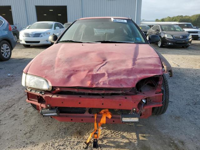 2HGEH237XRH524611 - 1994 HONDA CIVIC VX RED photo 5