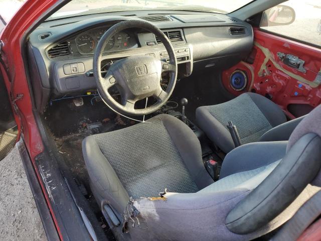 2HGEH237XRH524611 - 1994 HONDA CIVIC VX RED photo 8