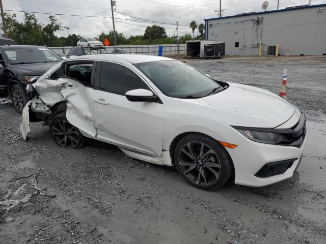 2HGFC2F84MH545180 - 2021 HONDA CIVIC SPORT თეთრი ფოტო 4