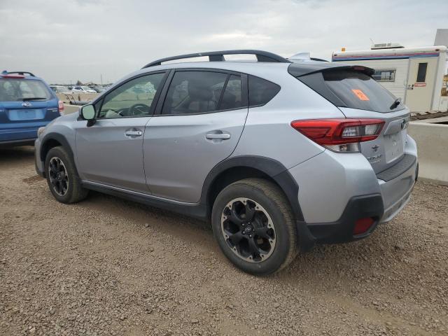 JF2GTAPC9M8290386 - 2021 SUBARU CROSSTREK PREMIUM ვერცხლისფერი ფოტო 2