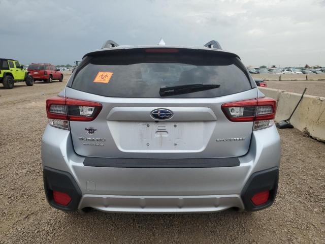 JF2GTAPC9M8290386 - 2021 SUBARU CROSSTREK PREMIUM ვერცხლისფერი ფოტო 6