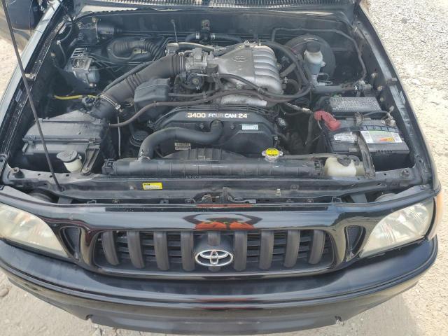 5TEGN92N54Z322958 - 2004 TOYOTA TACOMA DOUBLE CAB PRERUNNER BLACK photo 11