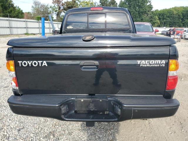 5TEGN92N54Z322958 - 2004 TOYOTA TACOMA DOUBLE CAB PRERUNNER BLACK photo 6