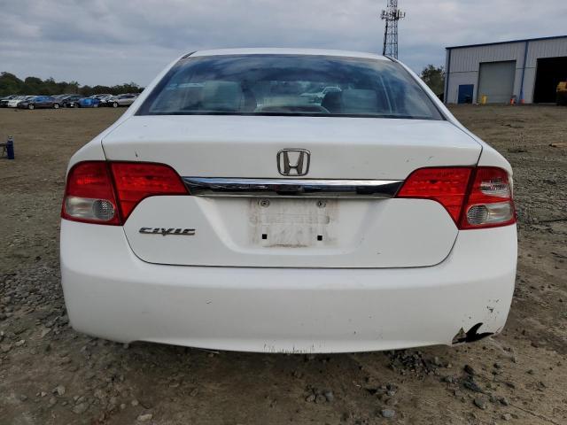 2HGFA168X9H317868 - 2009 HONDA CIVIC EX WHITE photo 6