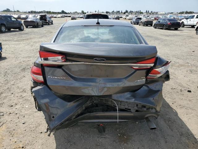 3FA6P0LU8JR211944 - 2018 FORD FUSION SE HYBRID Gri fotoğraf 6