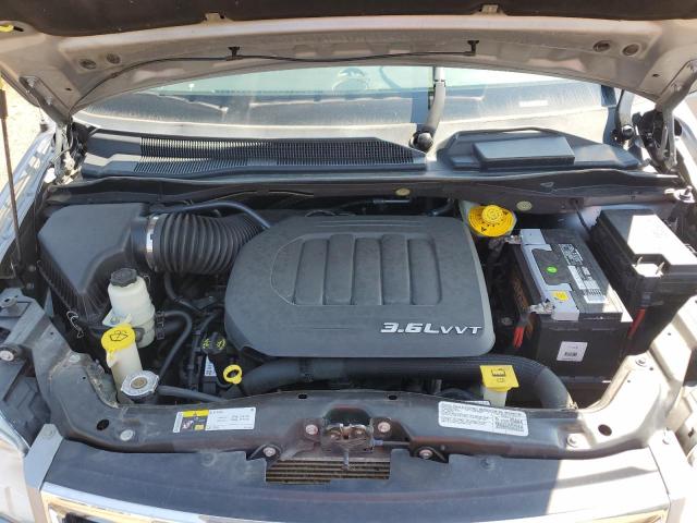 2C4RC1CG7ER204109 - 2014 CHRYSLER TOWN & COU TOURING L SILVER photo 12