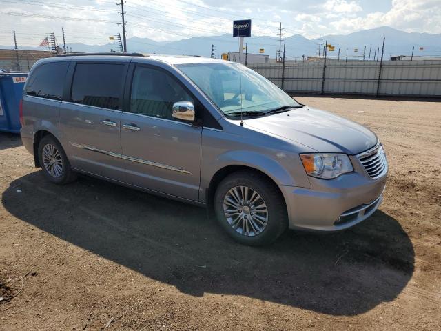 2C4RC1CG7ER204109 - 2014 CHRYSLER TOWN & COU TOURING L SILVER photo 4