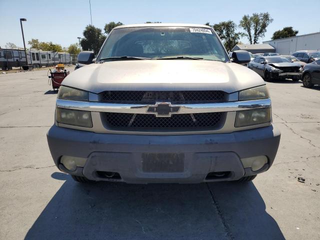 3GNEK13T13G125849 - 2003 CHEVROLET AVALANCHE K1500 GRAY photo 5