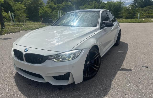 WBS3C9C58FP804958 - 2015 BMW M3 WHITE photo 2