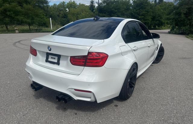 WBS3C9C58FP804958 - 2015 BMW M3 WHITE photo 4