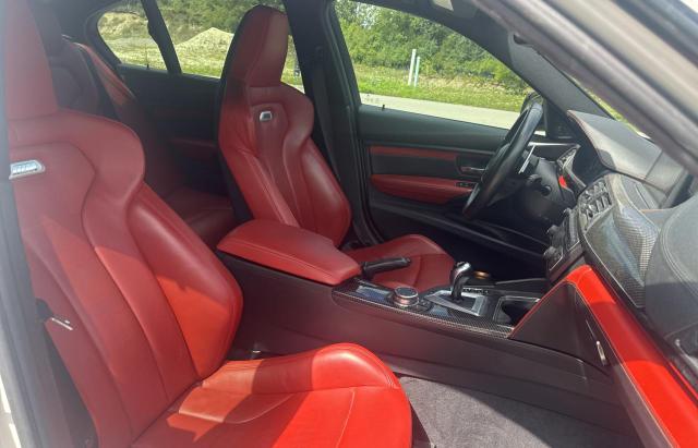 WBS3C9C58FP804958 - 2015 BMW M3 WHITE photo 5