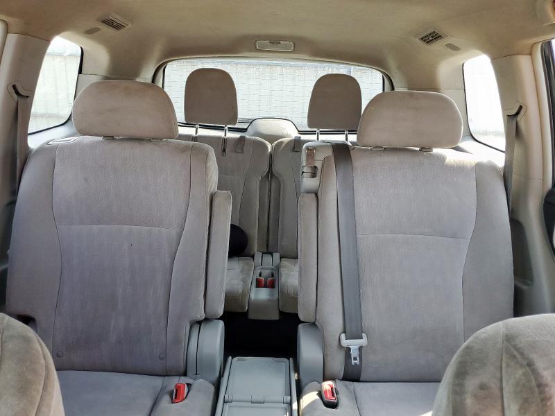 5TDBK3EH6CS123953 - 2012 TOYOTA HIGHLANDER BASE أسود صورة 10