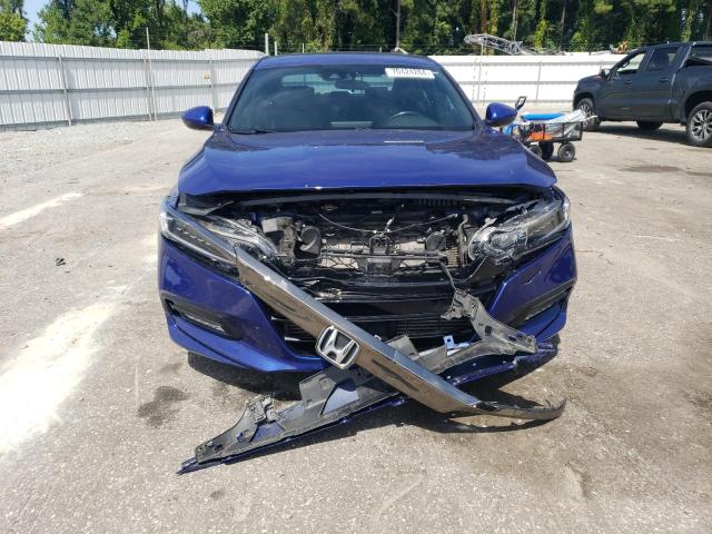 1HGCV1F37KA006494 - 2019 HONDA ACCORD SPORT BLUE photo 5