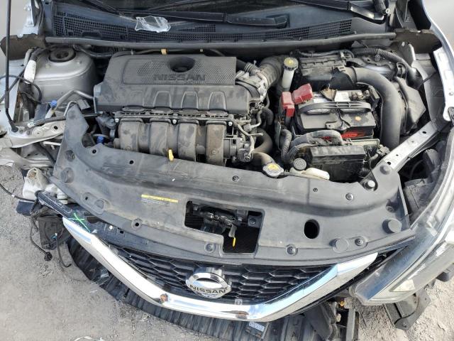3N1AB7AP9KY354114 - 2019 NISSAN SENTRA S SILVER photo 11