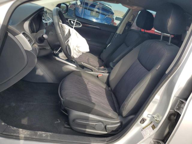 3N1AB7AP9KY354114 - 2019 NISSAN SENTRA S SILVER photo 7