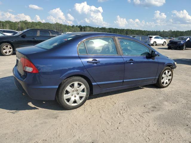 19XFA16579E007659 - 2009 HONDA CIVIC LX Bleu photo 3