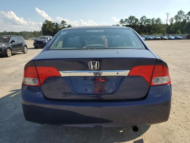 19XFA16579E007659 - 2009 HONDA CIVIC LX Bleu photo 6