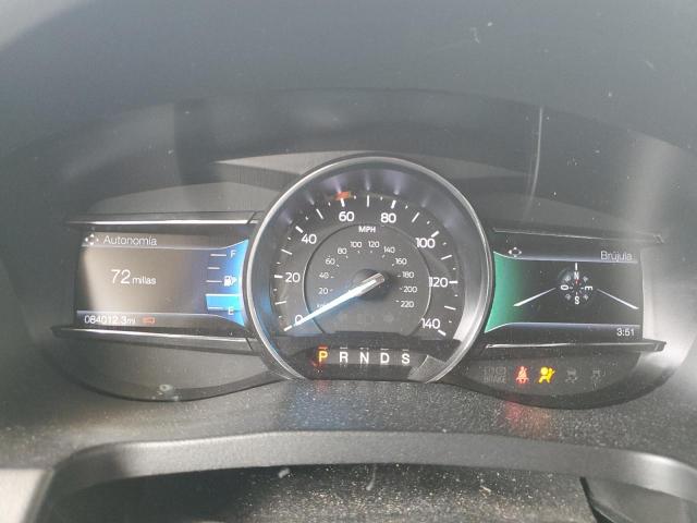 1FM5K7D80KGA49536 - 2019 FORD EXPLORER XLT ბურგუნდია ფოტო 9