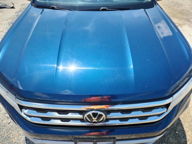 1V2WR2CA8MC587406 - 2021 VOLKSWAGEN ATLAS SE Niebieski zdjęcie 12