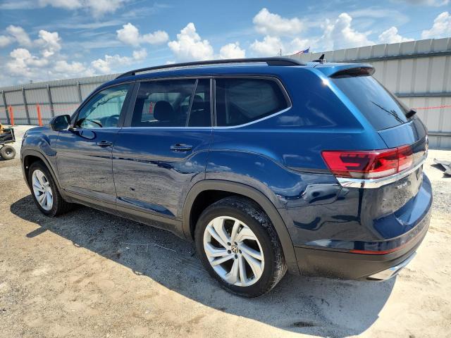 1V2WR2CA8MC587406 - 2021 VOLKSWAGEN ATLAS SE Niebieski zdjęcie 2