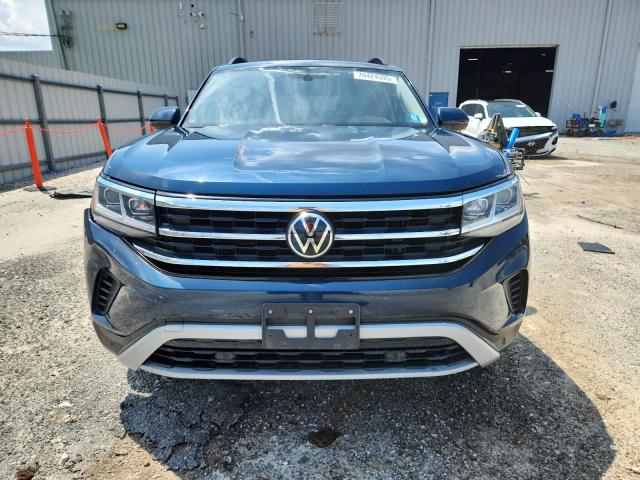 1V2WR2CA8MC587406 - 2021 VOLKSWAGEN ATLAS SE Niebieski zdjęcie 5