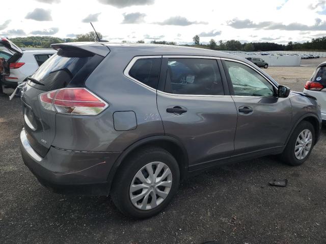 KNMAT2MV3GP720312 - 2016 NISSAN ROGUE S GRAY photo 3