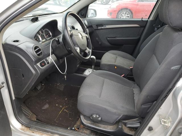 KL1TD56678B002829 - 2008 CHEVROLET AVEO BASE Gümüş foto 7