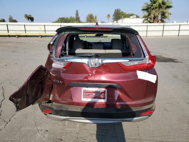 2HKRW5H38JH422779 - 2018 HONDA CR-V LX Марун фото 6