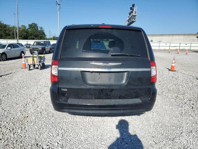 2C4RC1BG2DR820980 - 2013 CHRYSLER TOWN & COU TOURING Negro foto 6