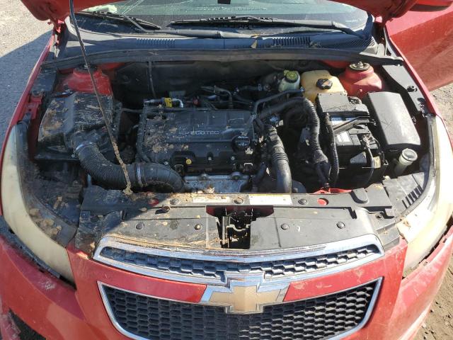 1G1PC5SBXD7128284 - 2013 CHEVROLET CRUZE LT RED photo 11