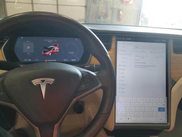 5YJSA1E23JF294907 - 2018 TESLA MODEL S RED photo 9