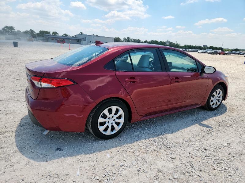 5YFB4MDE9SP345093 - 2025 TOYOTA COROLLA LE BURGUNDY photo 3