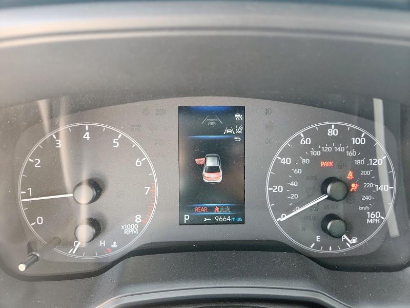 5YFB4MDE9SP345093 - 2025 TOYOTA COROLLA LE BURGUNDY photo 9