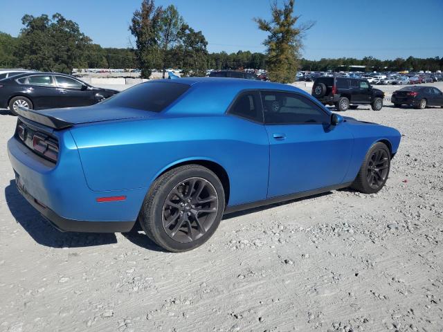 2C3CDZFJ7MH635244 - 2021 DODGE CHALLENGER R/T SCAT PACK BLUE photo 3
