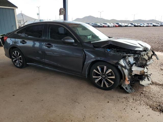 2HGFE1F79NH313249 - 2022 HONDA CIVIC EX GRAY photo 4