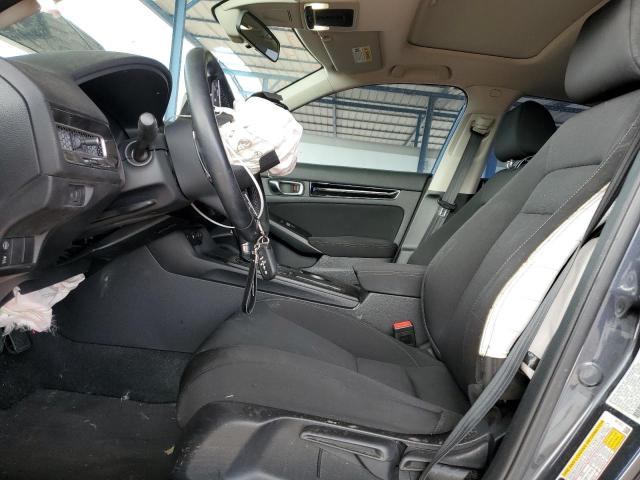 2HGFE1F79NH313249 - 2022 HONDA CIVIC EX GRAY photo 7