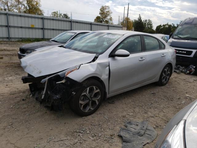 3KPF24AD4ME295324 - 2021 KIA FORTE FE SILVER photo 1