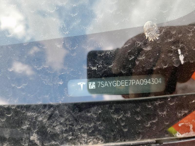 7SAYGDEE7PA094304 - 2023 TESLA MODEL Y 白色 照片 12