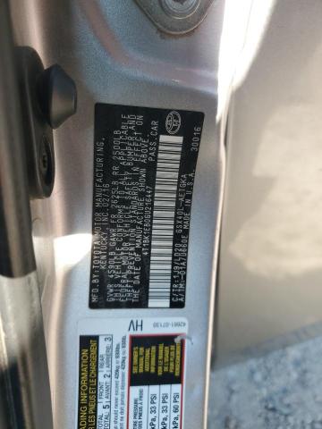 4T1BK1EB0GU216447 - 2016 TOYOTA AVALON XLE SILVER photo 12