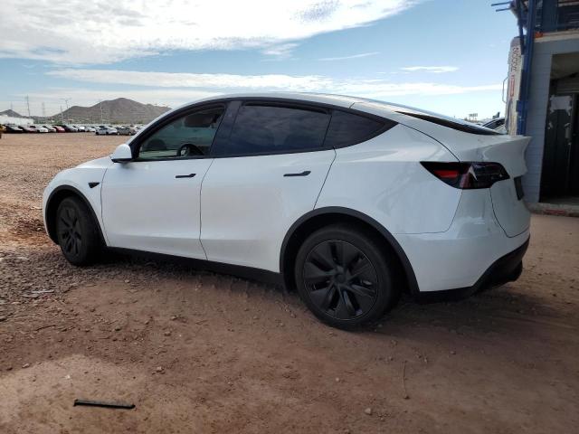7SAYGDED5SF255090 - 2025 TESLA MODEL Y WHITE photo 2
