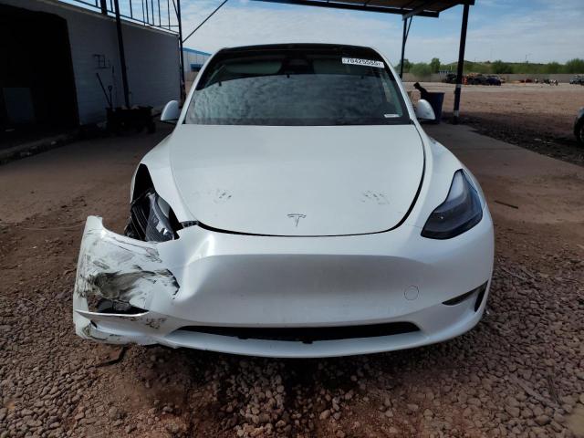 7SAYGDED5SF255090 - 2025 TESLA MODEL Y WHITE photo 5