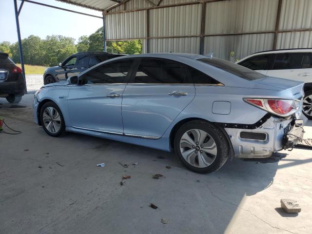 KMHEC4A44DA075768 - 2013 HYUNDAI SONATA HYBRID BLUE photo 2