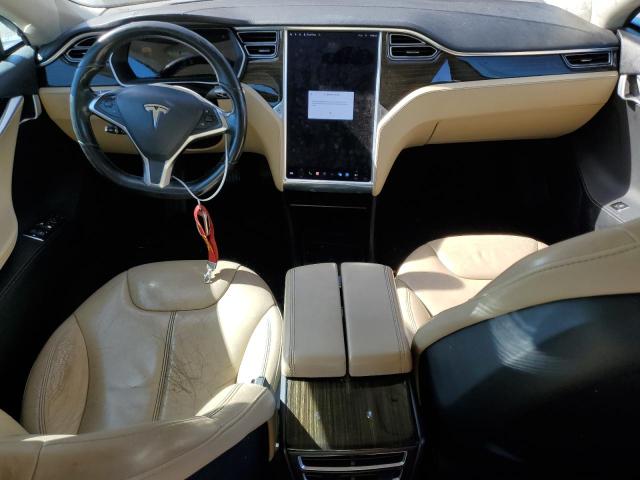 5YJSA1S1XEFP62150 - 2014 TESLA MODEL S ლურჯი ფოტო 8