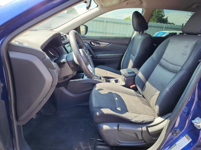 JN8AT2MV7HW025553 - 2017 NISSAN ROGUE S BLUE photo 7