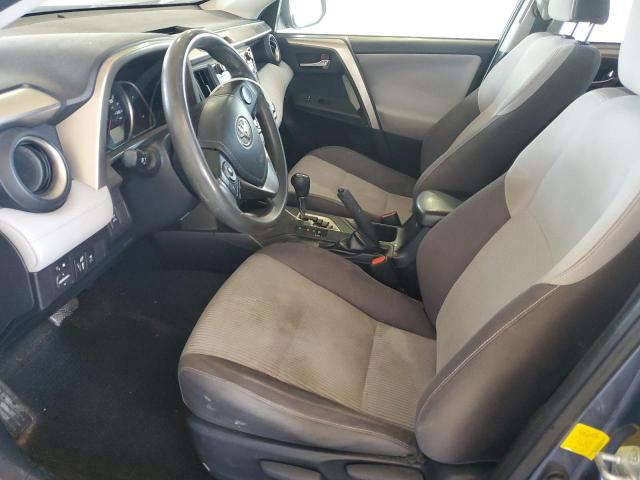 JTMRFREV5ED095203 - 2014 TOYOTA RAV4 XLE BLUE photo 7