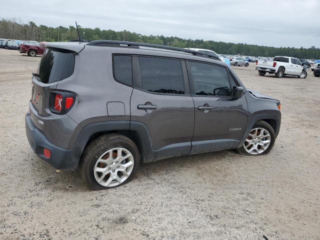 ZACCJABB4JPH14529 - 2018 JEEP RENEGADE LATITUDE GRAY photo 3