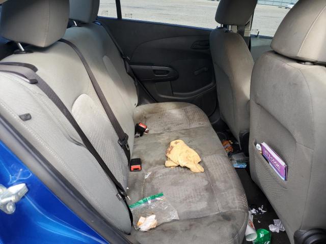 1G1JB5SH9H4142195 - 2017 CHEVROLET SONIC LS Mavi foto 10