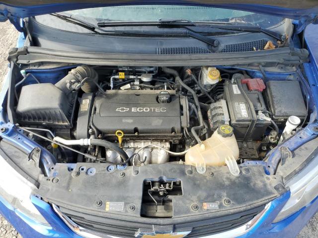 1G1JB5SH9H4142195 - 2017 CHEVROLET SONIC LS Mavi foto 11
