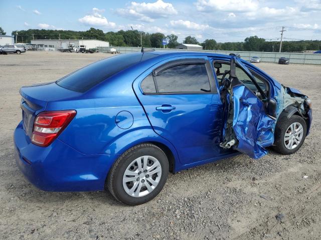 1G1JB5SH9H4142195 - 2017 CHEVROLET SONIC LS Mavi foto 3